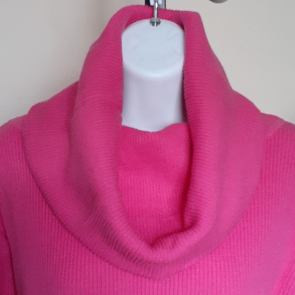 Joe Fresh Cowl Neck Pink Sweater Sz Small - Picture 2 of 7